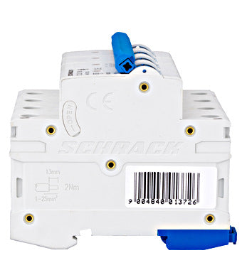 Siguranta automata (disjunctor) , 3P+N , C20 ,20A, 6kA, Amparo, Schrack