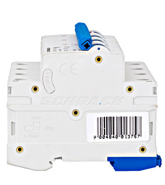 Siguranta automata (disjunctor) , 3P+N , C40 ,40A, 6kA, Amparo, Schrack