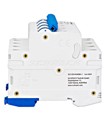 Siguranta automata (disjunctor) , 3P+N , C40 ,40A, 6kA, Amparo, Schrack