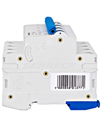 Siguranta automata (disjunctor) , 3P+N , C63 ,63A, 6kA, curba C, Amparo, Schrack