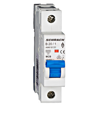 Disjunctor Schrack (MCB) AMPARO 6kA, B 20A, 1-pol