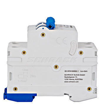 Siguranta automata (disjunctor) , 1P+N , B10,10A, 6kA, curba B, Amparo, Schrack