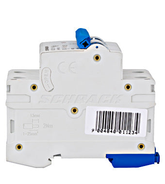 Siguranta automata (disjunctor) , 1P+N , B32,32A, 6kA, curba B, Amparo, Schrack