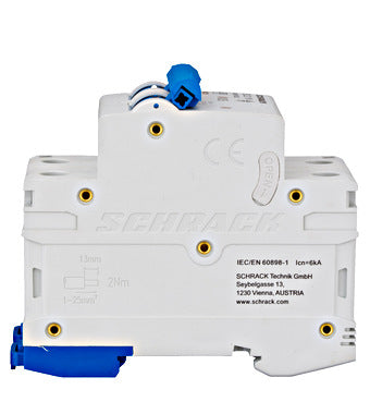 Siguranta automata (disjunctor) , 1P+N , B32,32A, 6kA, curba B, Amparo, Schrack