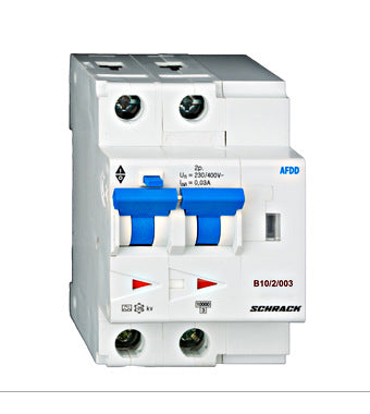 Protectie arc electric AFDD B10, 2P, 30mA, tip A