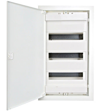 Tablou sigurante metalic, incastrat, 36 module, 3x12, IP40, Schrack