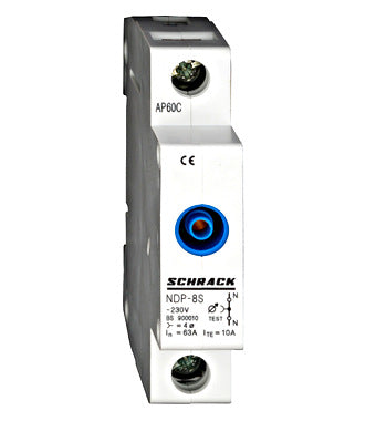 Clema nul deconectabila cu bucsa pentru control, 63A, 230V, Schrack