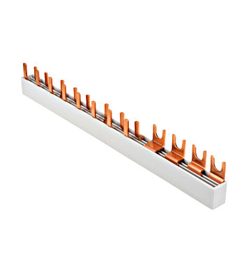 Busbar furca, 1xDiferential 4 poli + 8 x Intrerupator Automat 1P+N