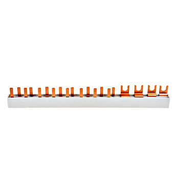 Busbar furca, 1xDiferential 4 poli + 8 x Intrerupator Automat 1P+N