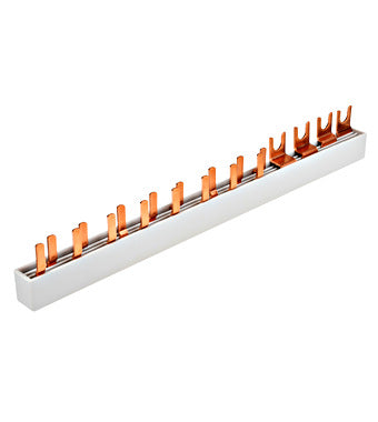 Busbar furca, 1xDiferential 4 poli + 8 x Intrerupator Automat 1P+N