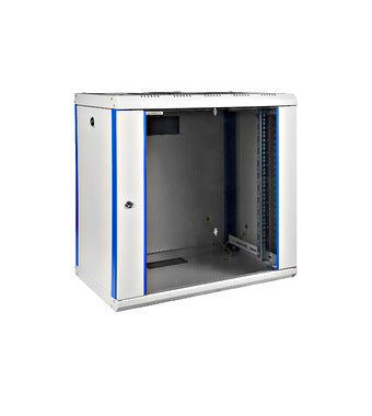 Dulap de perete DTW, 12U 600x646x450, 19", ușă metalică, S-Rack Schrack