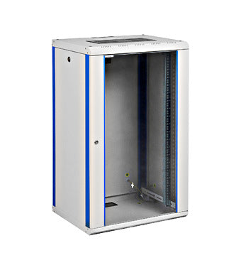 Dulap de perete DTW, 20U 600x1001x450, 19", ușă metalică, S-Rack Schrack