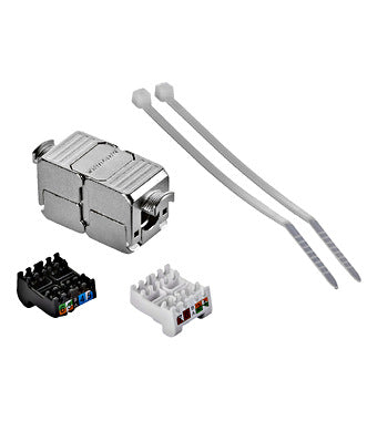 Kit de reparație/Extender Cat. 6A Toolless line 10 GB 4PPoE, Schrack