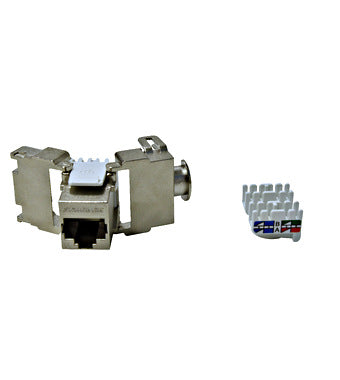 Modul RJ45 ecranat, 10Gbps, CAT6, Schrack, TOOLLESS Line