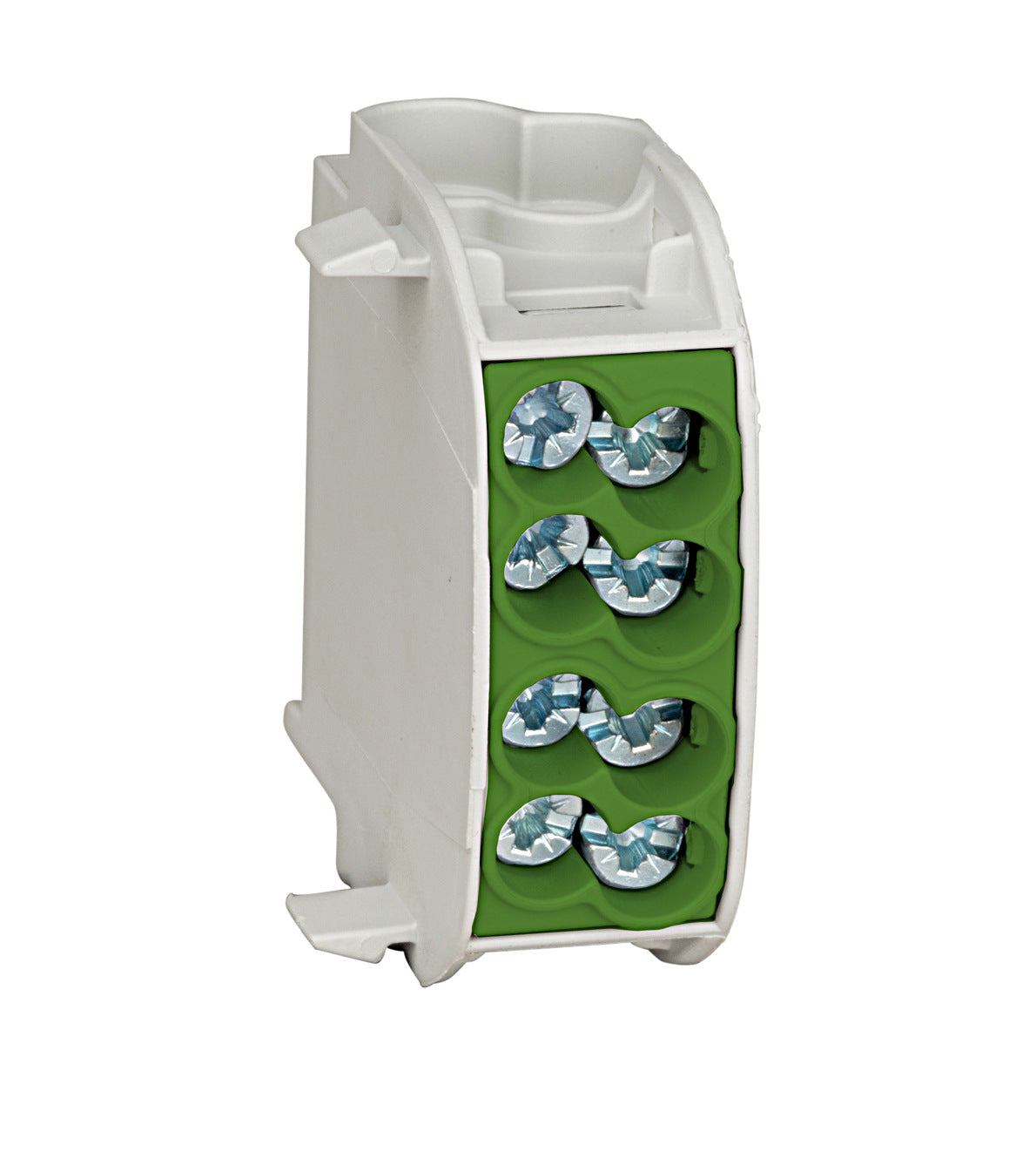 Clema derivatie, 25mm², Cu-Al, galben/verde, Schrack