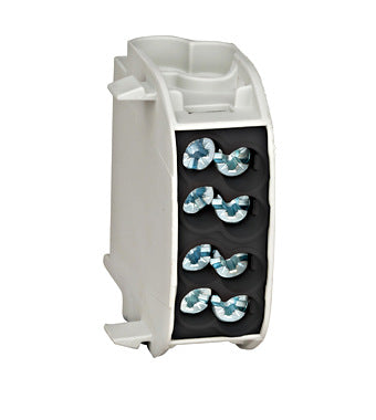 Clema derivatie, 25mm²,Cu-Al, negru, Schrack