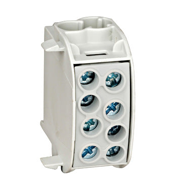 Clema derivatie, 35mm², Cu-Cu, 1P, gri, Schrack