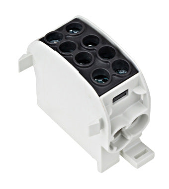 Clema derivatie, 35mm², Cu-Cu, 1P, negru, Schrack