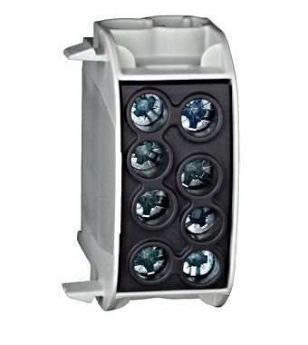 Clema derivatie, 35mm², Cu-Cu, 1P, negru, Schrack