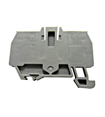 Element terminal / capac pentru cleme tip HMM.4, gri