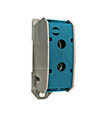 Clema de derivatie AL-CU, 1P, 185mmp/150mmp, cu pin, albastra