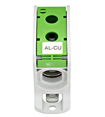 Clema de derivatie AL-CU, 1P, 185mmp/150mmp, cu pin, verde