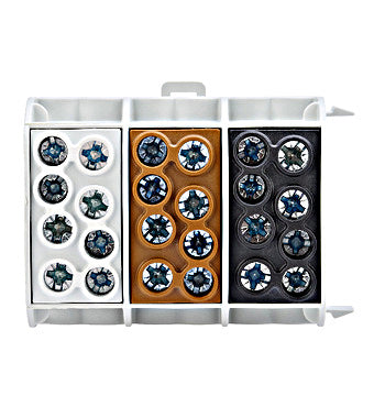 Clemă derivație Cu-Al, 35mm², 3P, izolată, maro/negru/gri