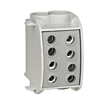 Clema de derivatie Cu-Al, 70mmp, 1P. izolata-gri