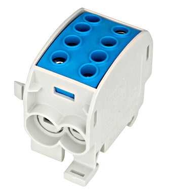 Clema de derivatie Cu-Al, 70mmp, 1P. albastra