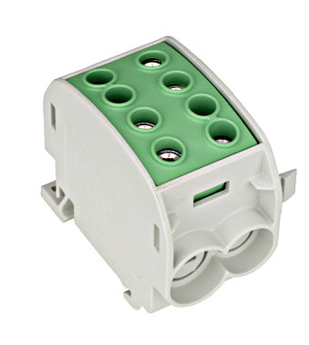 Clema de derivatie Cu-Al, 70mmp, 1P. galben/verde