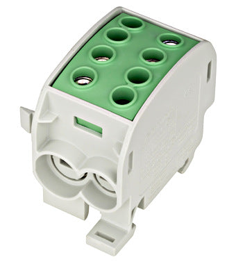 Clema de derivatie Cu-Al, 70mmp, 1P. galben/verde