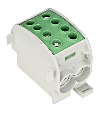 Clema de derivatie Cu-Al, 70mmp, 1P. galben/verde