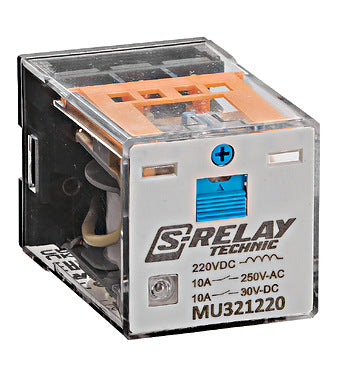 Releu 11pini, 220VDC, 10A, 3CC