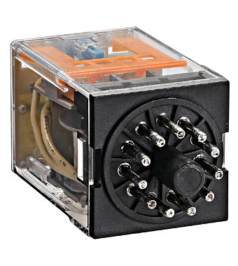 Releu 11pini, 220VDC, 10A, 3CC