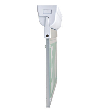 Corp de iluminat de siguranță (tip EXIT) cu baterie K4 Autotest LED 3h 230VAC universal, Schrack