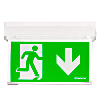 Corp iluminat de siguranta KS 4x0,5W, LED 230V, montaj universal