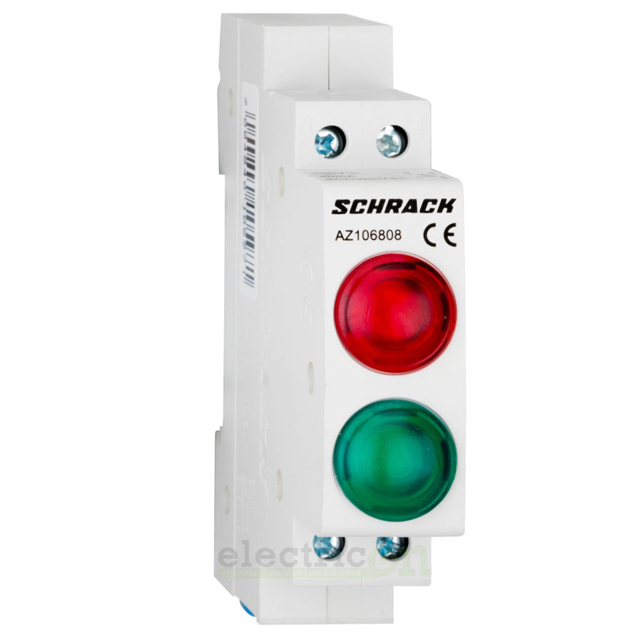 Indicator de tensiune monofazic, rosu-verde