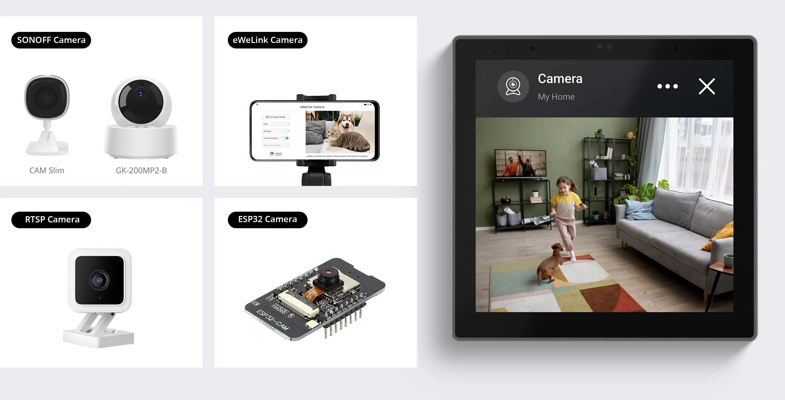 Întrerupător Smart cu touch si functie termostat Sonoff NS Panel - PRO