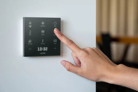 Intrerupator Smart Loxone Touch Pure Flex Air Anthracite