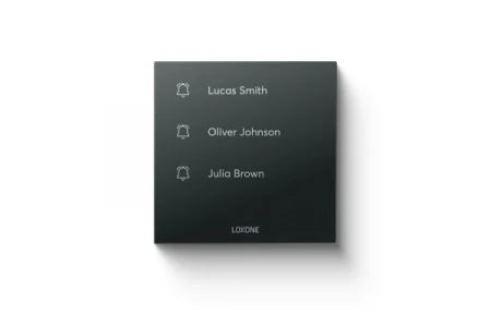 Intrerupator Smart Loxone Touch Pure Flex Air Anthracite