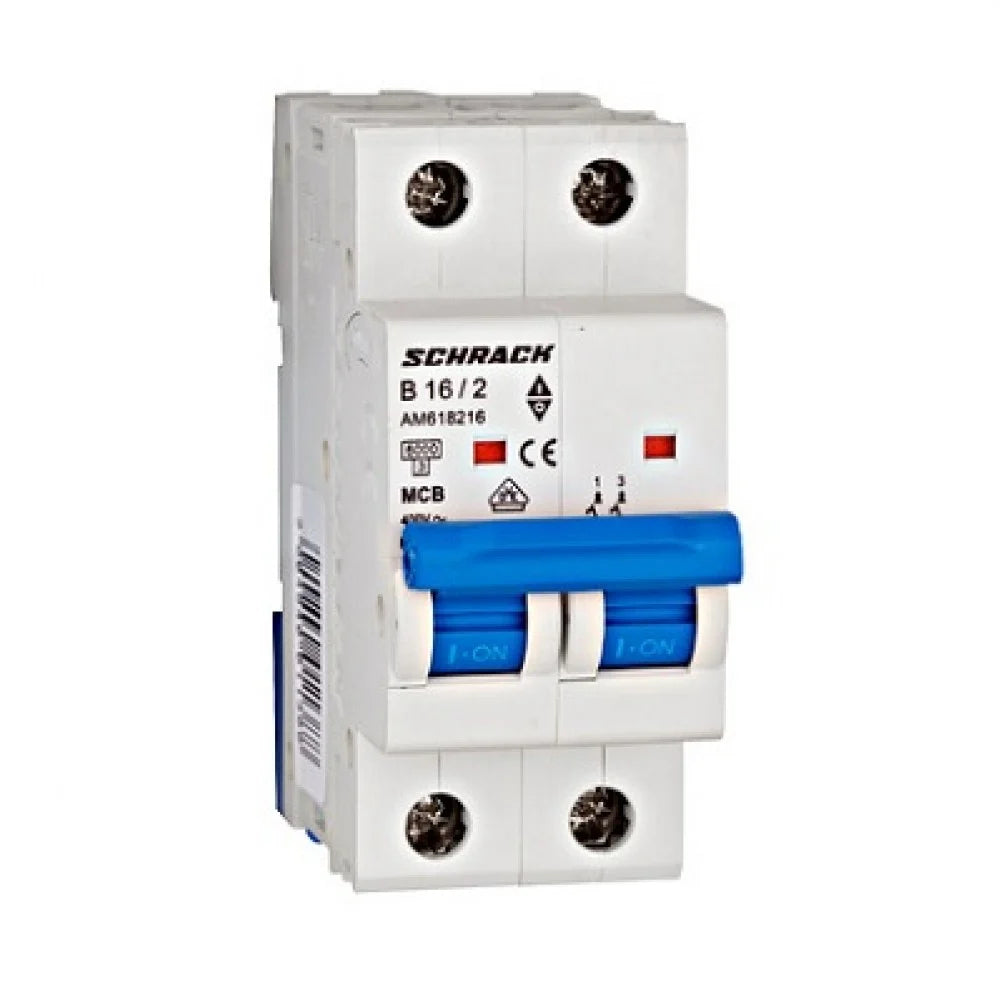 Întreruptor automat modular (MCB) AMPARO 6kA, B 16A, 2-poli