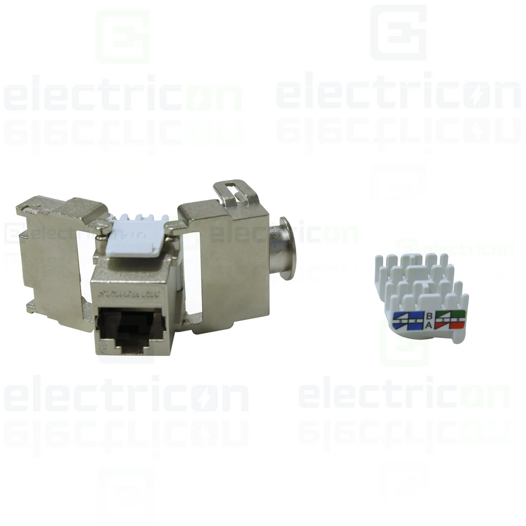 Modul RJ45 ecranat, 10Gbps, CAT6, Schrack, TOOLLESS Line
