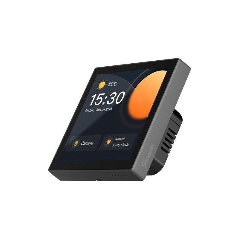 Panou SONOFF NSPanel Pro (cu hub Bluetooth Zigbee și eWeLink-Remote, termostat) negru, HRT-136998