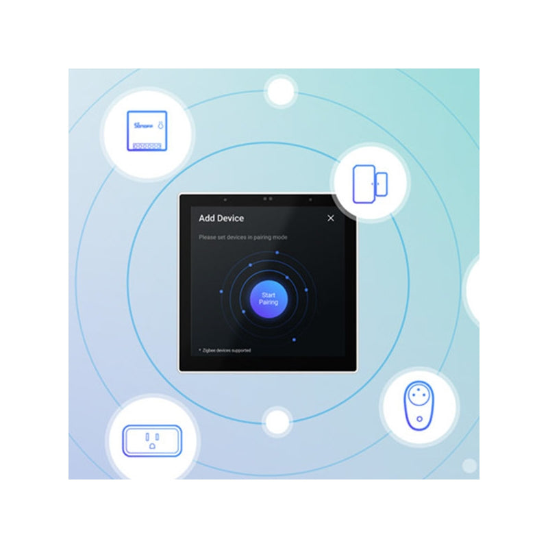 Panou SONOFF NSPanel Pro (cu hub Bluetooth Zigbee și eWeLink-Remote, termostat) negru, HRT-136998