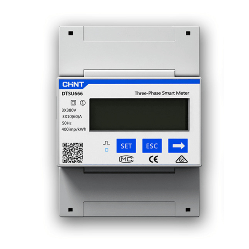 Chint DTSU666-CT Contor electronic trifazat inteligent 3×230/400v / 1,5(6)A / 4P
