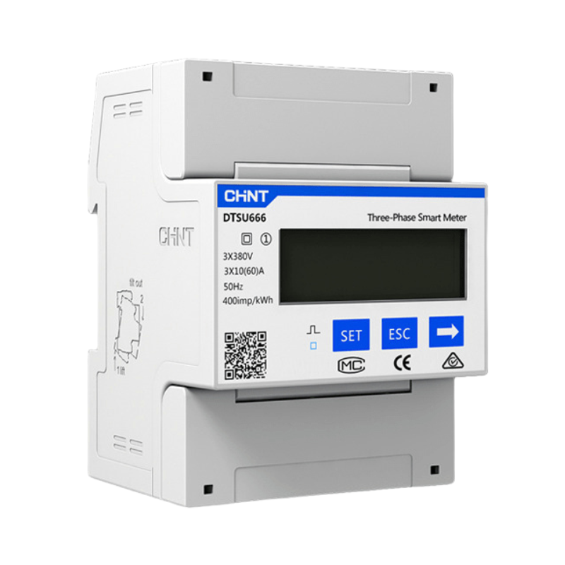 Chint DTSU666-CT Contor electronic trifazat inteligent 3×230/400v / 1,5(6)A / 4P