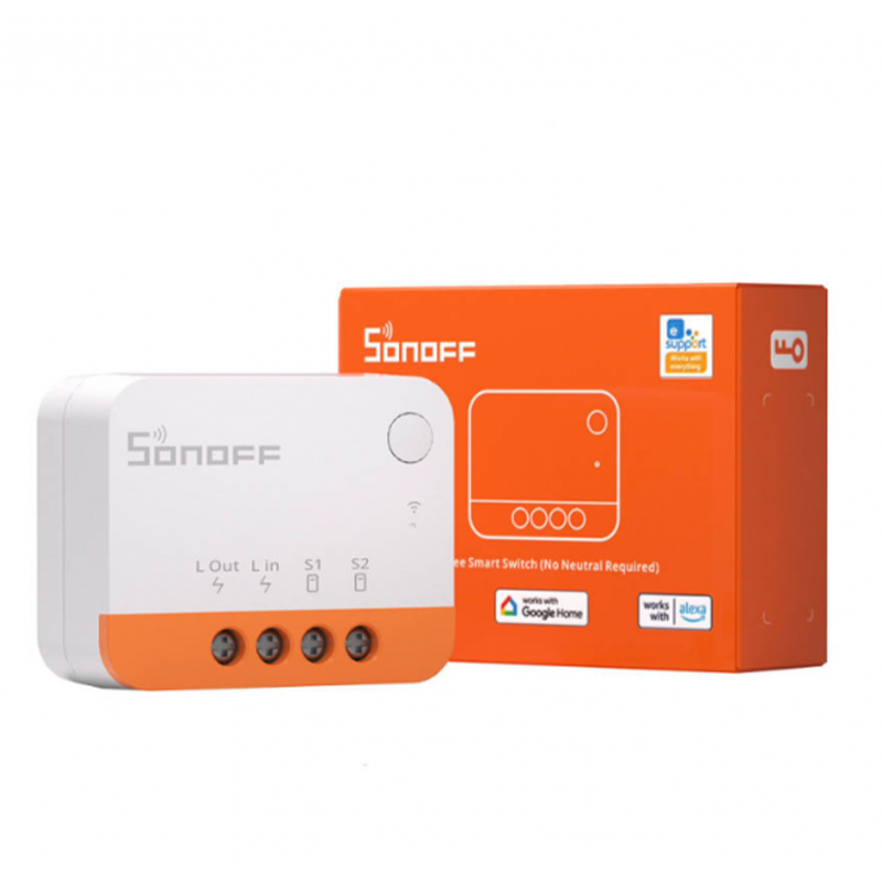 Releu inteligent Sonoff ZBMINIL2 EXTREME, Zigbee, 2 canale