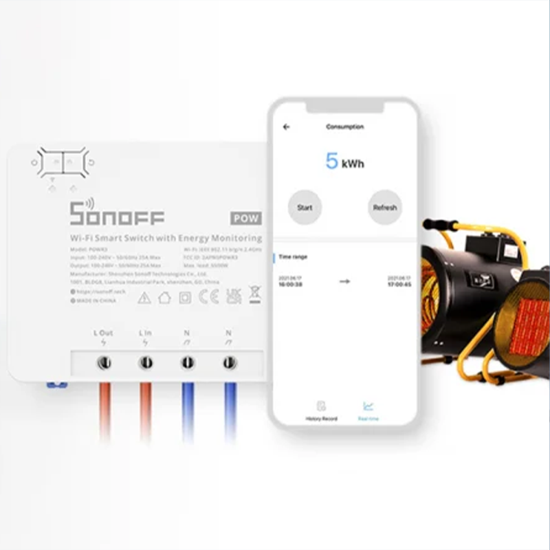 Releu inteligent WiFi de mare putere SONOFF POWR3