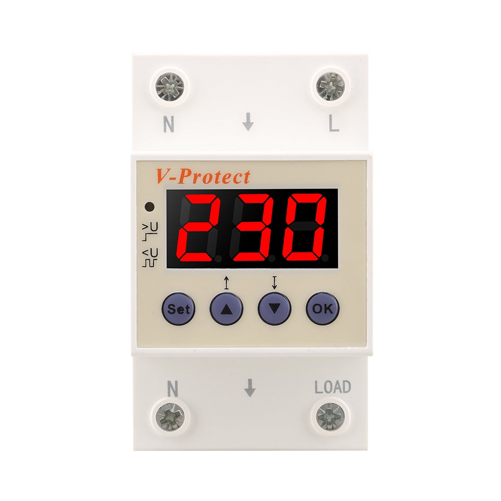 Releu protecÈ›ie, SINOTIMER, supratensiune/subtensiune, SVP722-40A