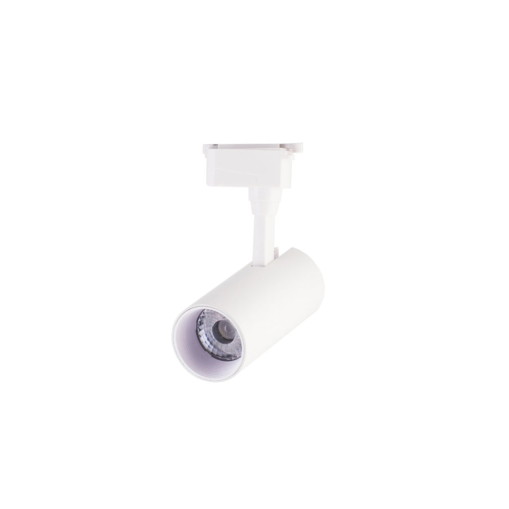 Proiector LED H01 WH, 10W, 4000K Lumina Neutru, 1026lm, Directionabil Pe Sina Monofazata, Alb
